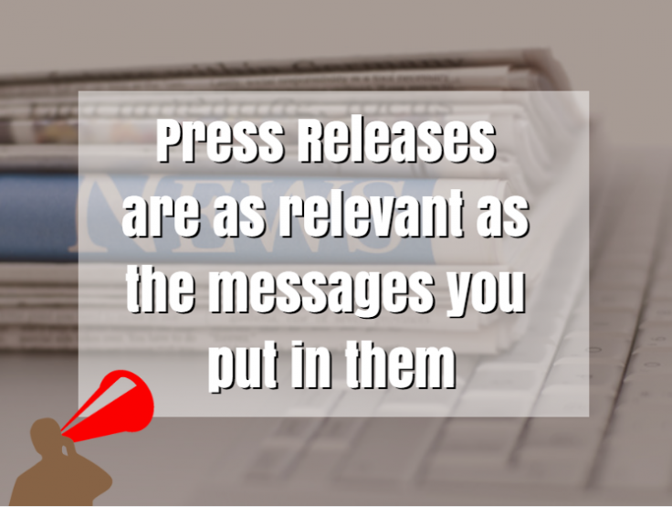 MODERN USES OF THE PRESS RELEASE