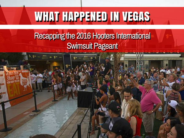 Largemouth Took on Vegas for the Hooters International Swimsuit Pageant